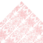 WP697 - Chelsea Wallpaper Pink / White