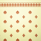 Garden Crest Wallpaper Gold / Ivory - DIY076A