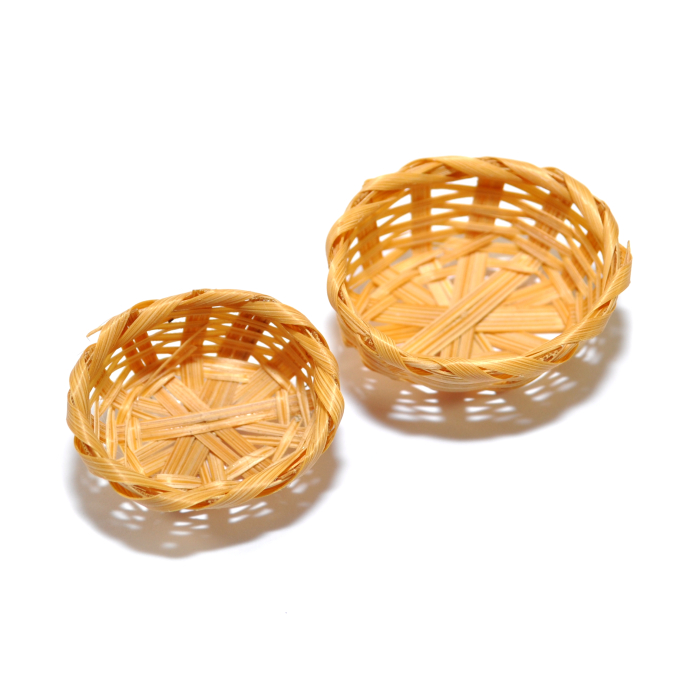 MCB402 - Oval Wicker Baskets (pk2)