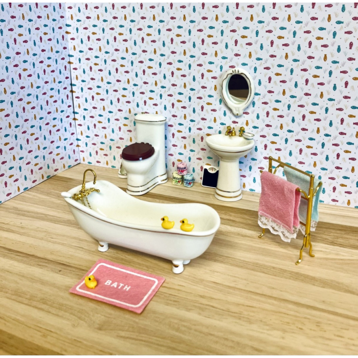 Pink Bath Mat