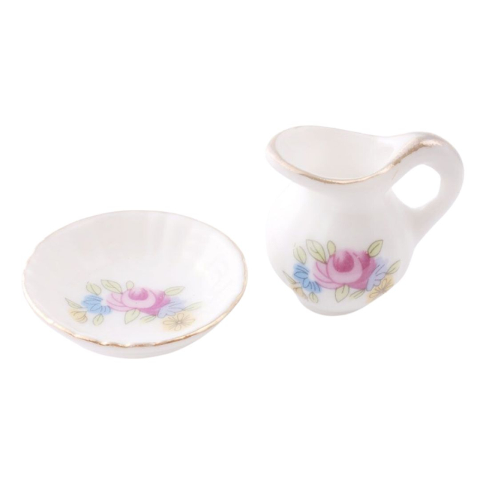 Jug and Bowl Pink