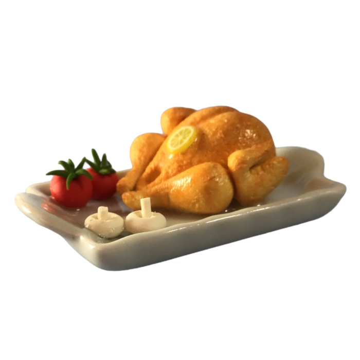 Turkey On Serving Platter