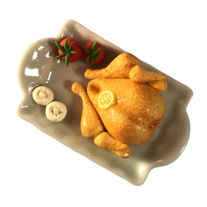 Turkey On Serving Platter