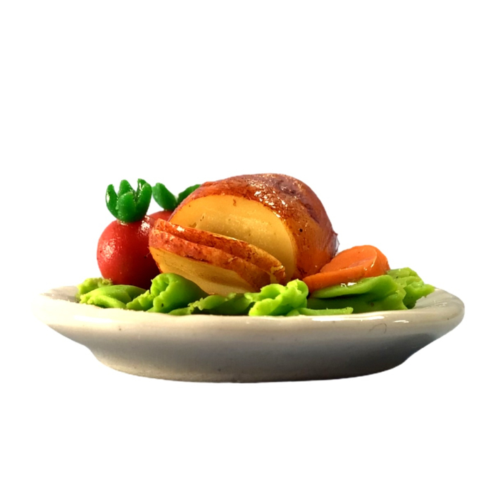 Roast Gammon On Serving Plate