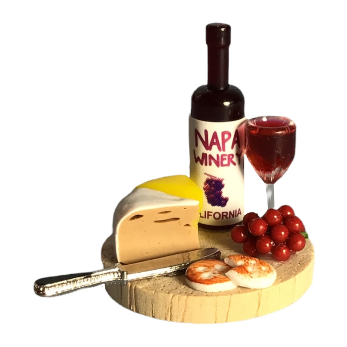 Cheese and Wine Board