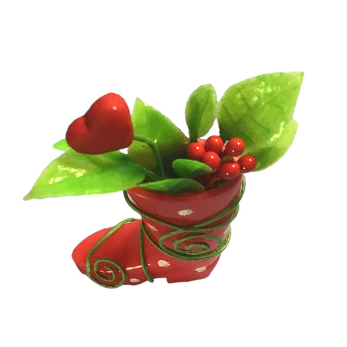 Pink Boot with Flower (Discontinued)