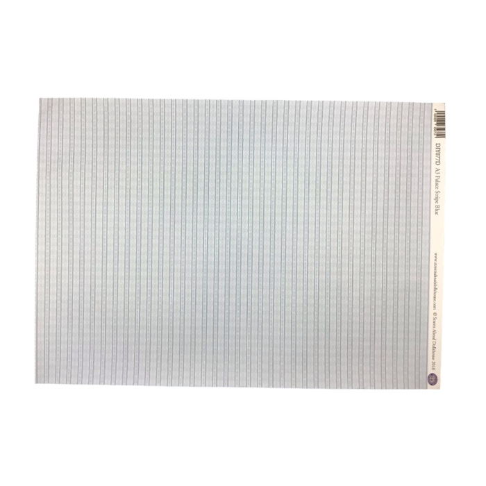 Palace Stripe Wallpaper Blue