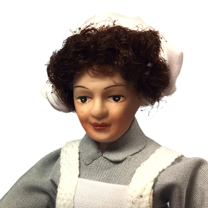 Butler, Cook and Housemaid Doll Set