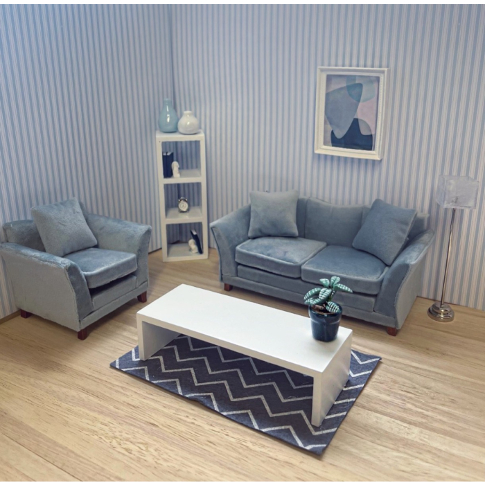 Wallpaper Beckford Stripe Blue