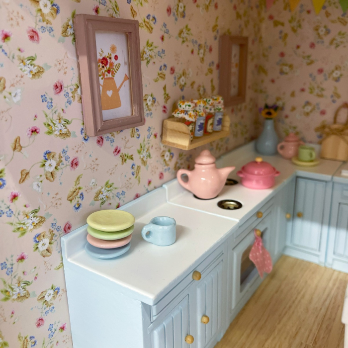 Rococo Silk Wallpaper Pink