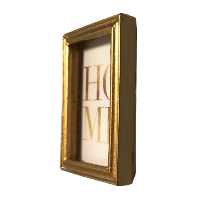 Gold Home Picture In A Gold Frame
