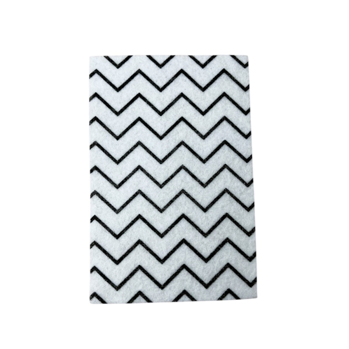White Zig Zag Rug