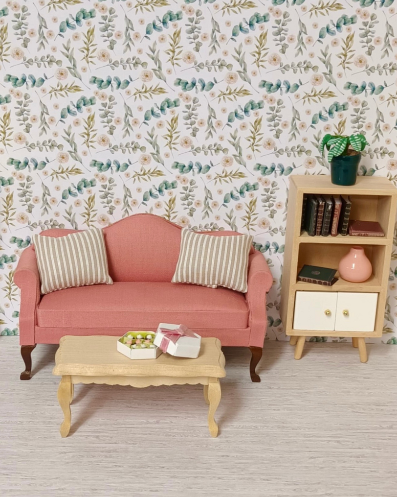 sofas, beds and chairs for miniature interiors